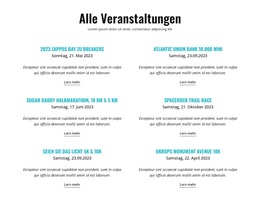 Kostenloses WordPress-Theme Für Alle Laufveranstaltungen