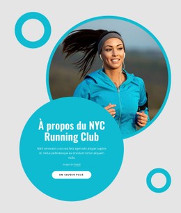 Courir Emmène Votre Esprit Vers Un Meilleur Endroit Modèle De Site Web CSS Gratuit