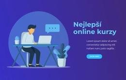 Nejlepší Online Kurzy – Vlastní Motiv WordPress