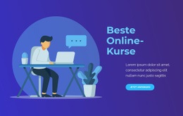 Beste Online-Kurse - Schönes Website-Design