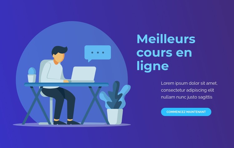 Meilleurs cours en ligne Modèle CSS