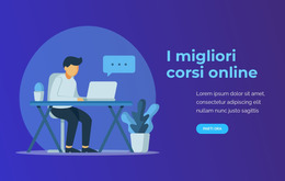 I Migliori Corsi Online - Modello Joomla Multiuso