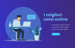 I Migliori Corsi Online - Tema WordPress Personalizzato