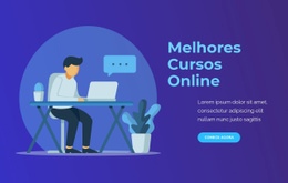 Criador De Sites Para Melhores Cursos Online