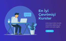 En İyi Çevrimiçi Kurslar Için Web Sayfası