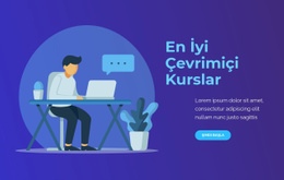 En İyi Çevrimiçi Kurslar Için Ücretsiz Çevrimiçi Şablon