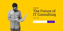 The Future Of It Consulting Free Template