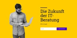 Die Zukunft Der IT-Beratung Kostenlose Vorlage