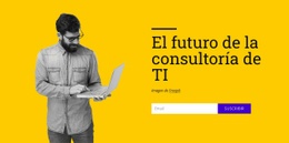 Diseño De Sitio Web Premium Para El Futuro De La Consultoría Informática