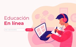 Aprendizaje Digital: Plantilla Adaptable HTML5