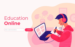 Digital Learning - HTML5 Responsive Template