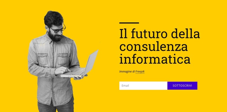 Il futuro della consulenza Costruttore di siti web HTML