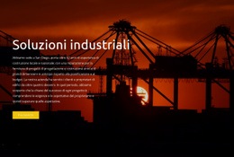 Fantastico Design Del Sito Web Per Soluzioni Industriali