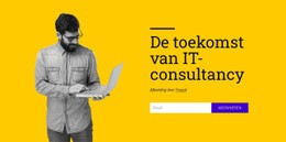 De Toekomst Van It-Consulting - Responsieve HTML5-Sjabloon