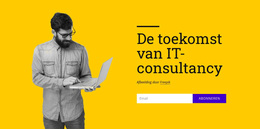 Gratis WordPress-Thema Voor De Toekomst Van It-Consulting