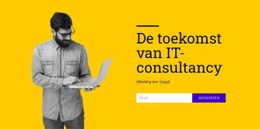 Premium Website-Ontwerp Voor De Toekomst Van It-Consulting