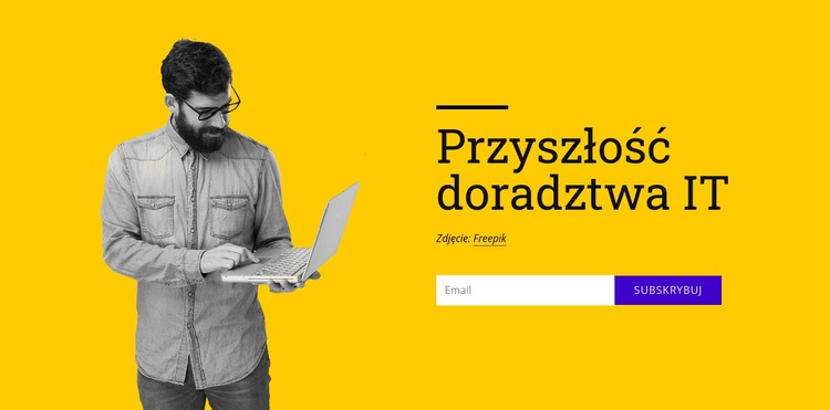 Przyszłość konsultingu Kreator witryn internetowych HTML