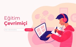 Dijital Öğrenme - Online HTML Page Builder