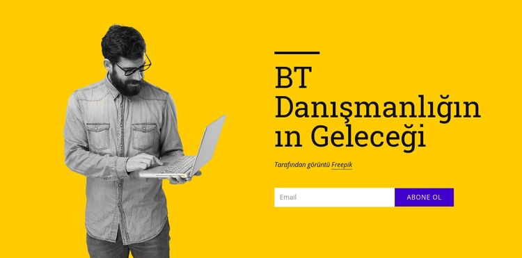 Danışmanlığın geleceği Web Sitesi Oluşturucu Şablonları