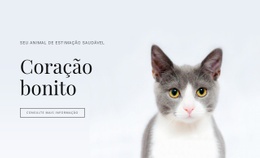 Cuidado De Animais Domésticos - Construtor De Sites Responsivos