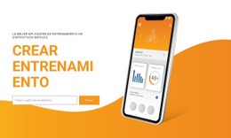 Crear Entrenamiento - Mejor Plantilla HTML5