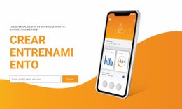 Crear Entrenamiento: Plantilla Profesional Personalizable De Una Página