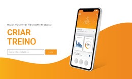 Criar Treino - Design De Site Personalizado