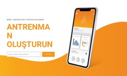 Antrenman Oluştur Web Sitesi Temaları