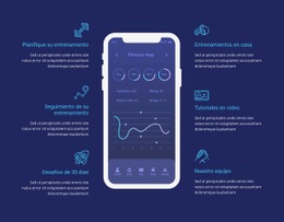 Aplicación De Entrenamiento Para Seguimiento - Maqueta De Sitio Web Funcional