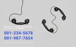 Centro De Llamadas - Plantillas De Diseño De Sitios Web