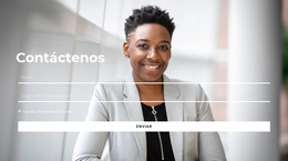 Nuevo Tema Para Formulario De Contacto En El Fondo De La Imagen