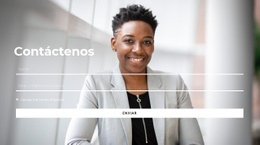 Formulario De Contacto En El Fondo De La Imagen - Mejor Plantilla HTML5