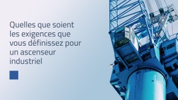 Ascenseur Industriel Conception De Sites Web