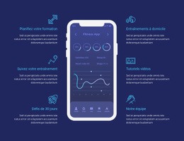 Application D'Entraînement Pour Le Suivi – Modèle Créatif Polyvalent