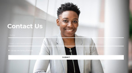 Contact Form On Image Background - Best HTML5 Template