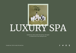 Innovation Luxury Spa - Responsive HTML5 Template