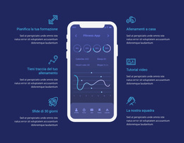 Il Tema WordPress Più Creativo Per App Di Allenamento Per Il Monitoraggio