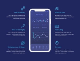 Workout-App Voor Tracking - Ultiem Website-Ontwerp