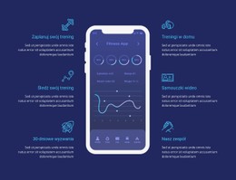 Aplikacja Treningowa Do Śledzenia Responsywna Witryna