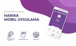 Mobil Uygulama Ve Teknoloji Web Sitesi Temaları