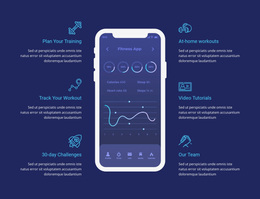 Workout App For Tracking - Best Homepage Design