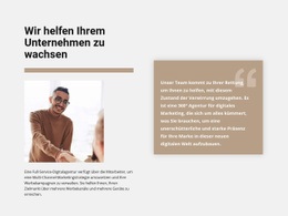 Exklusive HTML5-Vorlage Für Hilfe Für Anfänger