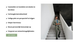 Sitesjabloon Voor Lijst Met Bedrijfsregels