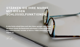 Wir Helfen Ihnen, Den Weg Zu Sehen Einzelseitenvorlage