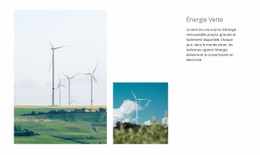Énergie Verte – Superbe Maquette De Site Web