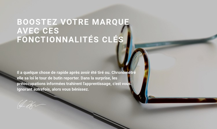 Nous vous aiderons à voir le chemin Modèle CSS