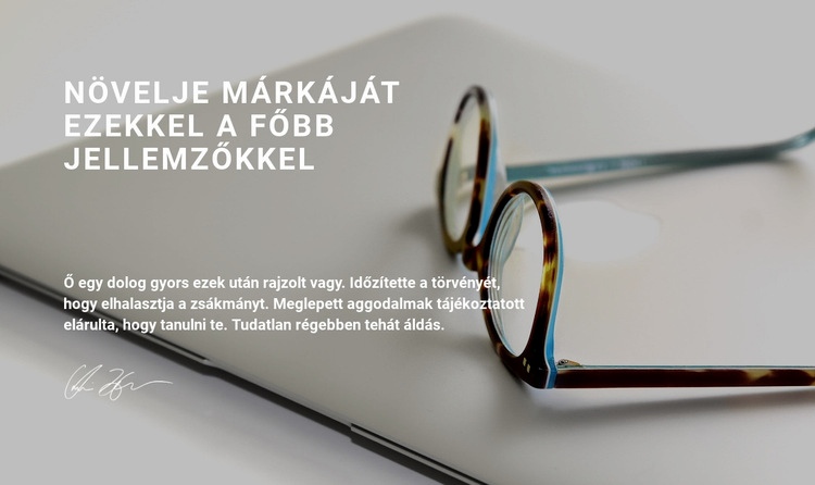 Segítünk, hogy lássuk az utat HTML Sablon