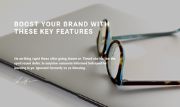 We Will Help You See The Way - Free One Page Template