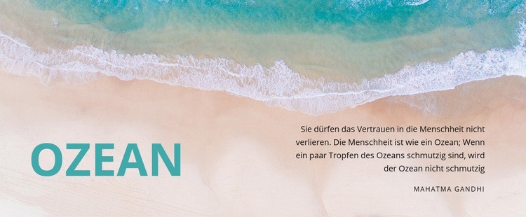 Naturozean Website Builder-Vorlagen