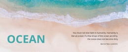 Nature Ocean - Responsive Html Code